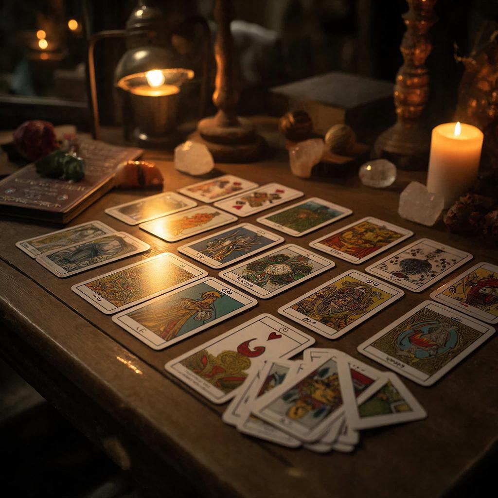 Зеркало судьбы в семидесяти восьми гранях: наш путь через символы и тайны древних карт